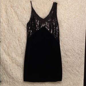 NWT Romeo Juliet Black Dress w/sequins Sz Med
